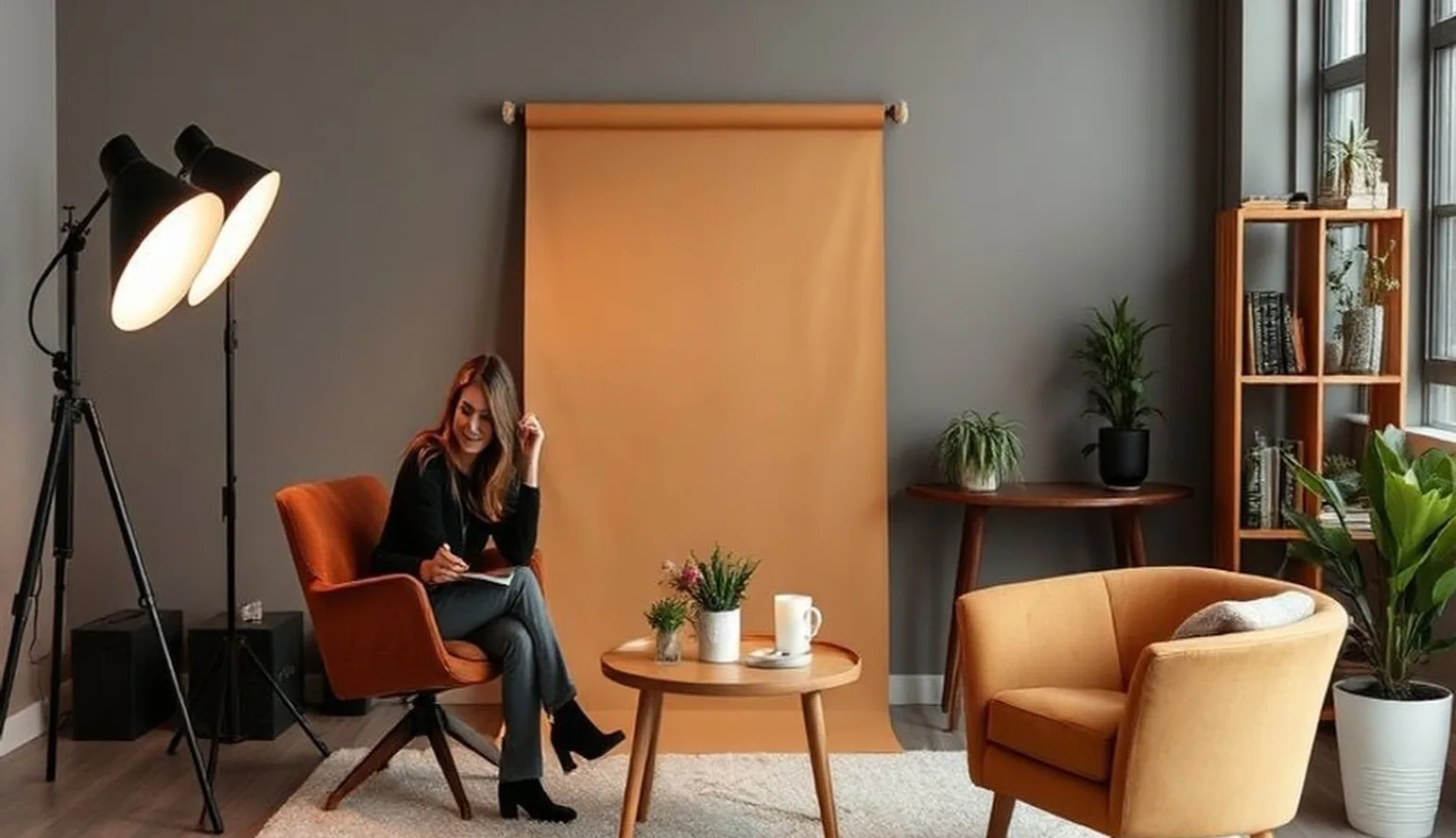 Professional image coaching workspace